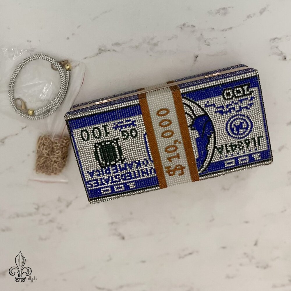 💰NWOT Rhinestone Clutch Purse💰